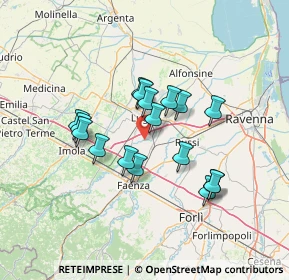 Mappa Via Maremme, 48033 Cotignola RA, Italia (11.48294)