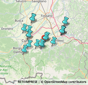 Mappa Via Cuneo, 12080 Pianfei CN, Italia (11.56737)