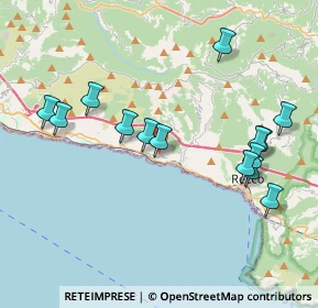 Mappa 16030 Pieve Ligure GE, Italia (4.21071)