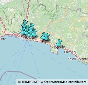 Mappa 16030 Pieve Ligure GE, Italia (11.047)