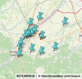 Mappa Via SS, 12016 Peveragno CN, Italia (6.48063)