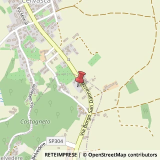 Mappa Via Borgo San Dalmazzo, 79, 12010 Cervasca, Cuneo (Piemonte)