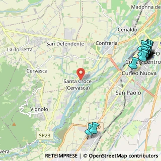 Mappa Via delle Vigne, 12010 Cervasca CN, Italia (3.5)