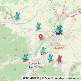 Mappa Via delle Vigne, 12010 Cervasca CN, Italia (4.64182)