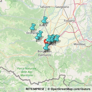 Mappa Via delle Vigne, 12010 Cervasca CN, Italia (6.9)