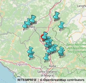 Mappa Via Pietro Bologna, 54027 Pontremoli MS, Italia (12.1135)