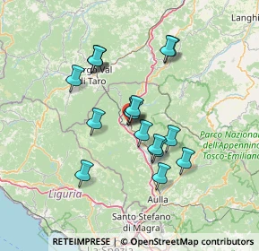 Mappa Via Pietro Bologna, 54027 Pontremoli MS, Italia (11.86471)