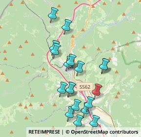 Mappa Via Pietro Bologna, 54027 Pontremoli MS, Italia (4.142)