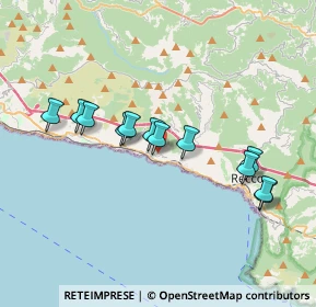Mappa Via Consiglietto, 16031 Pieve Ligure GE, Italia (3.34583)