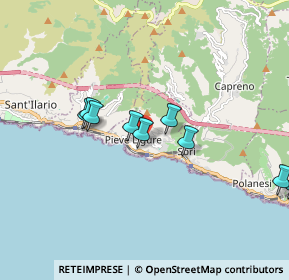 Mappa Via Consiglietto, 16031 Pieve Ligure GE, Italia (3.01313)