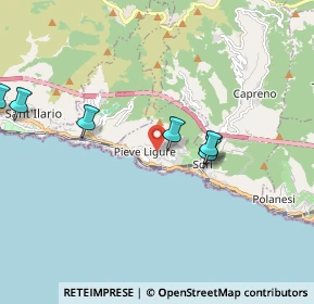 Mappa Via Consiglietto, 16031 Pieve Ligure GE, Italia (2.90273)