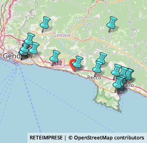 Mappa Via Consiglietto, 16031 Pieve Ligure GE, Italia (9.357)