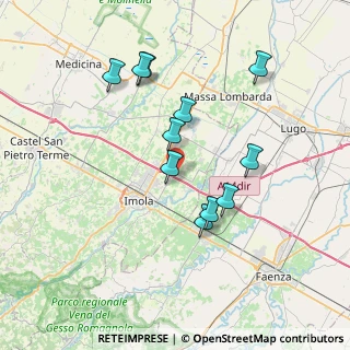 Mappa Via Lughese, 40026 Imola BO, Italia (6.91818)
