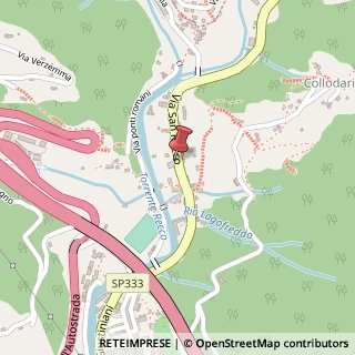 Mappa Via San Rocco, 33, 16036 Recco, Genova (Liguria)