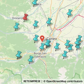 Mappa SP 41, 12010 Cervasca CN, Italia (10.002)