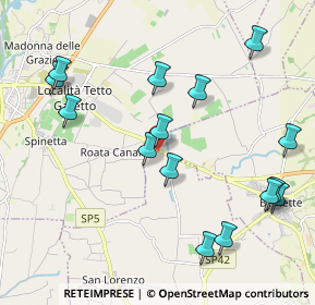 Mappa Via Regione Colombero, 12016 Peveragno CN, Italia (2.32)