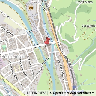 Mappa Via Cavour, 14, 54027 Pontremoli, Massa-Carrara (Toscana)