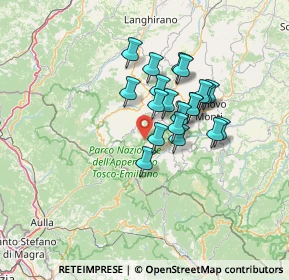 Mappa Strada Provinciale, 42030 Ramiseto RE, Italia (10.271)