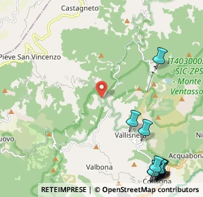 Mappa Strada Provinciale, 42030 Ramiseto RE, Italia (3.776)