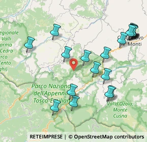 Mappa Strada Provinciale, 42030 Ramiseto RE, Italia (9.7005)