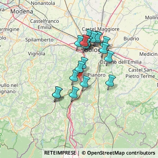 Mappa Via Belvedere, 40037 Sasso Marconi BO, Italia (11.733)