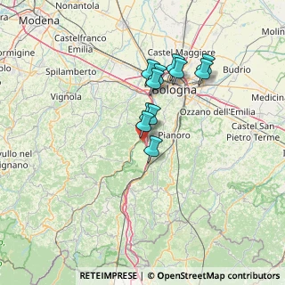 Mappa Via Belvedere, 40037 Sasso Marconi BO, Italia (11.03455)