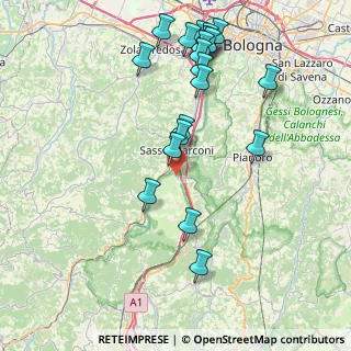 Mappa Via Belvedere, 40037 Sasso Marconi BO, Italia (9.0515)