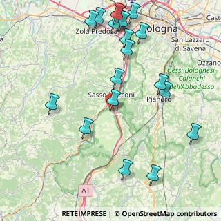 Mappa Via Belvedere, 40037 Sasso Marconi BO, Italia (10.3485)