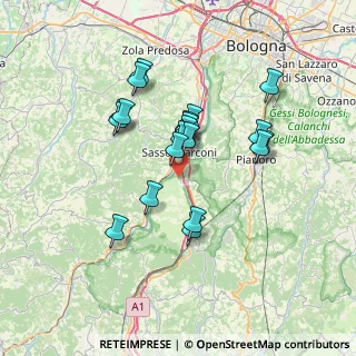 Mappa Via Belvedere, 40037 Sasso Marconi BO, Italia (6.041)