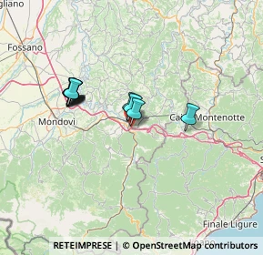 Mappa Via Giuseppe Mazzini, 12073 Ceva CN, Italia (11.73)