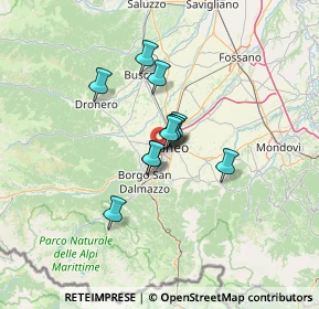 Mappa Via degli Artigiani, 12100 Cuneo CN, Italia (8.42545)