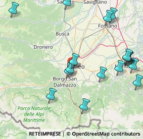 Mappa Via degli Artigiani, 12100 Cuneo CN, Italia (21.7435)