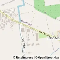 Mapa Peveragno