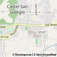 Map Castel San Giorgio