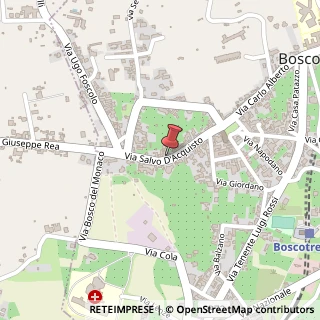 Mappa Via Salvo D'Acquisto, 82, 80042 Boscotrecase, Napoli (Campania)