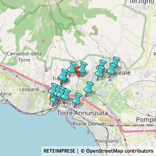 Mappa Via Rea Giuseppe Capitano, 80040 Trecase NA, Italia (1.46933)