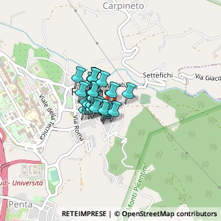 Mappa Via della Rimembranza, 84084 Fisciano SA, Italia (0.24)