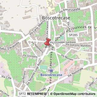 Mappa Via Tenente L. Rossi, 48, 80042 Boscotrecase, Napoli (Campania)