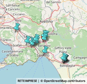Mappa Vico Biforcato, 84085 Mercato San Severino SA, Italia (12.90375)
