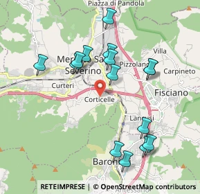 Mappa Vico Biforcato, 84085 Mercato San Severino SA, Italia (2.13133)