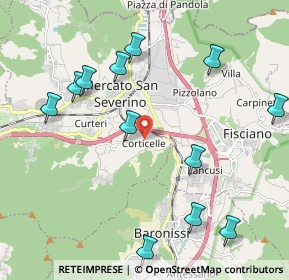 Mappa Vico Biforcato, 84085 Mercato San Severino SA, Italia (2.55667)