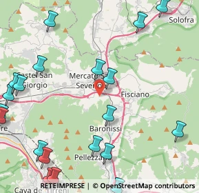 Mappa Vico Biforcato, 84084 Fisciano SA, Italia (6.603)