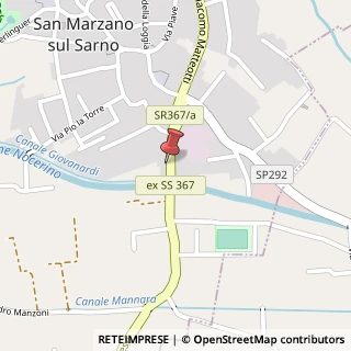 Mappa Via Antonio Gramsci, 40, 84010 San Marzano sul Sarno, Salerno (Campania)