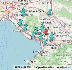 Mappa Via Capitano Giuseppe Rea, 80040 Trecase NA, Italia (6.19846)