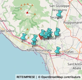 Mappa Via Tenente L. Rossi, 80042 Boscotrecase NA, Italia (2.3925)