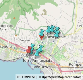 Mappa Via Tenente L. Rossi, 80042 Boscotrecase NA, Italia (1.41818)