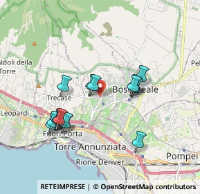 Mappa Via Tenente L. Rossi, 80042 Boscotrecase NA, Italia (1.836)