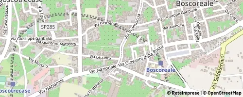 Mappa Boscoreale