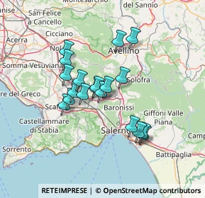 Mappa Via San Eustachio San Felice, 84085 Mercato San Severino SA, Italia (11.70158)