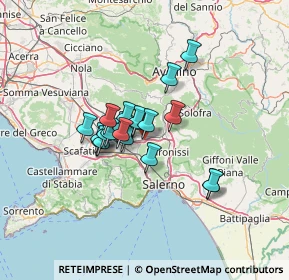 Mappa Via San Eustachio San Felice, 84085 Mercato San Severino SA, Italia (9.679)